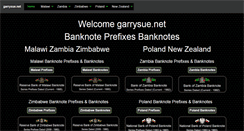 Desktop Screenshot of garrysue.net