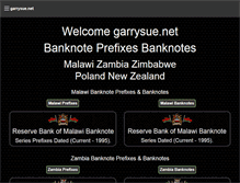 Tablet Screenshot of garrysue.net